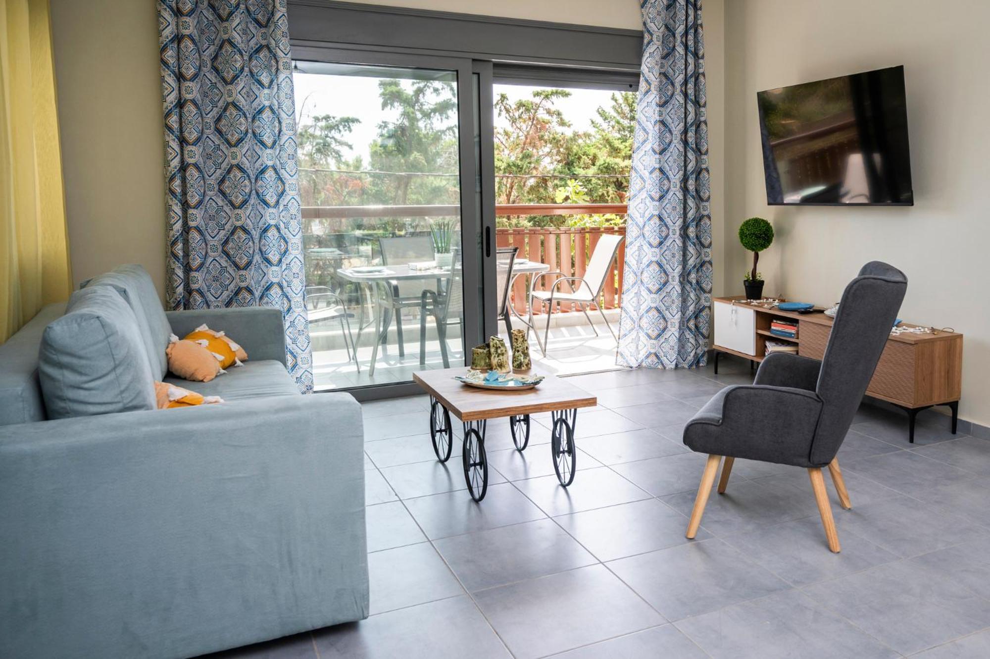 Oceanis Apartments Artémida Eksteriør bilde