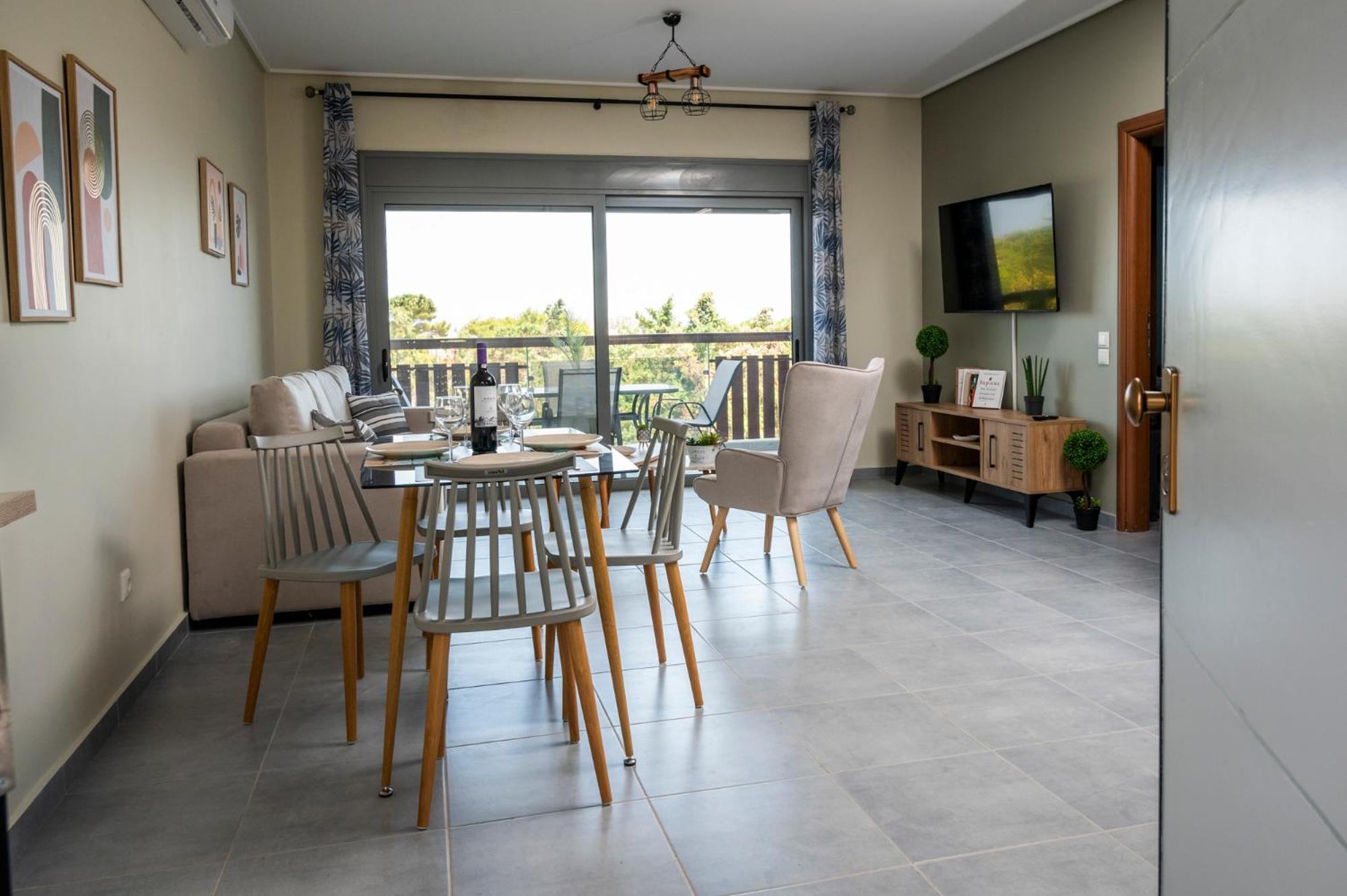 Oceanis Apartments Artémida Eksteriør bilde